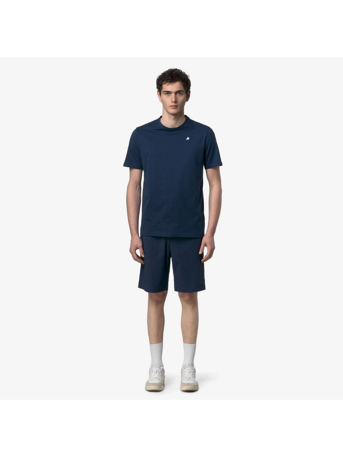 K-WAY T-shirt Uomo ODOM JERSEY K7125UW B67 Blue Insignia gioboutiqueweb