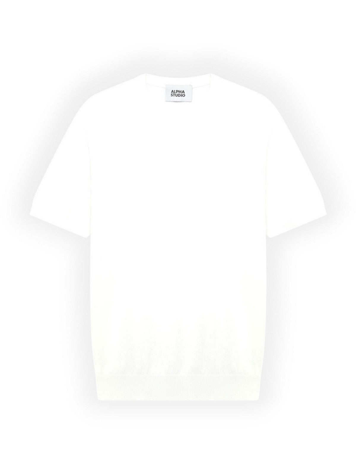 ALPHA STUDIO T-shirt Uomo  AU-5040C 1000 Bianco gioboutiqueweb
