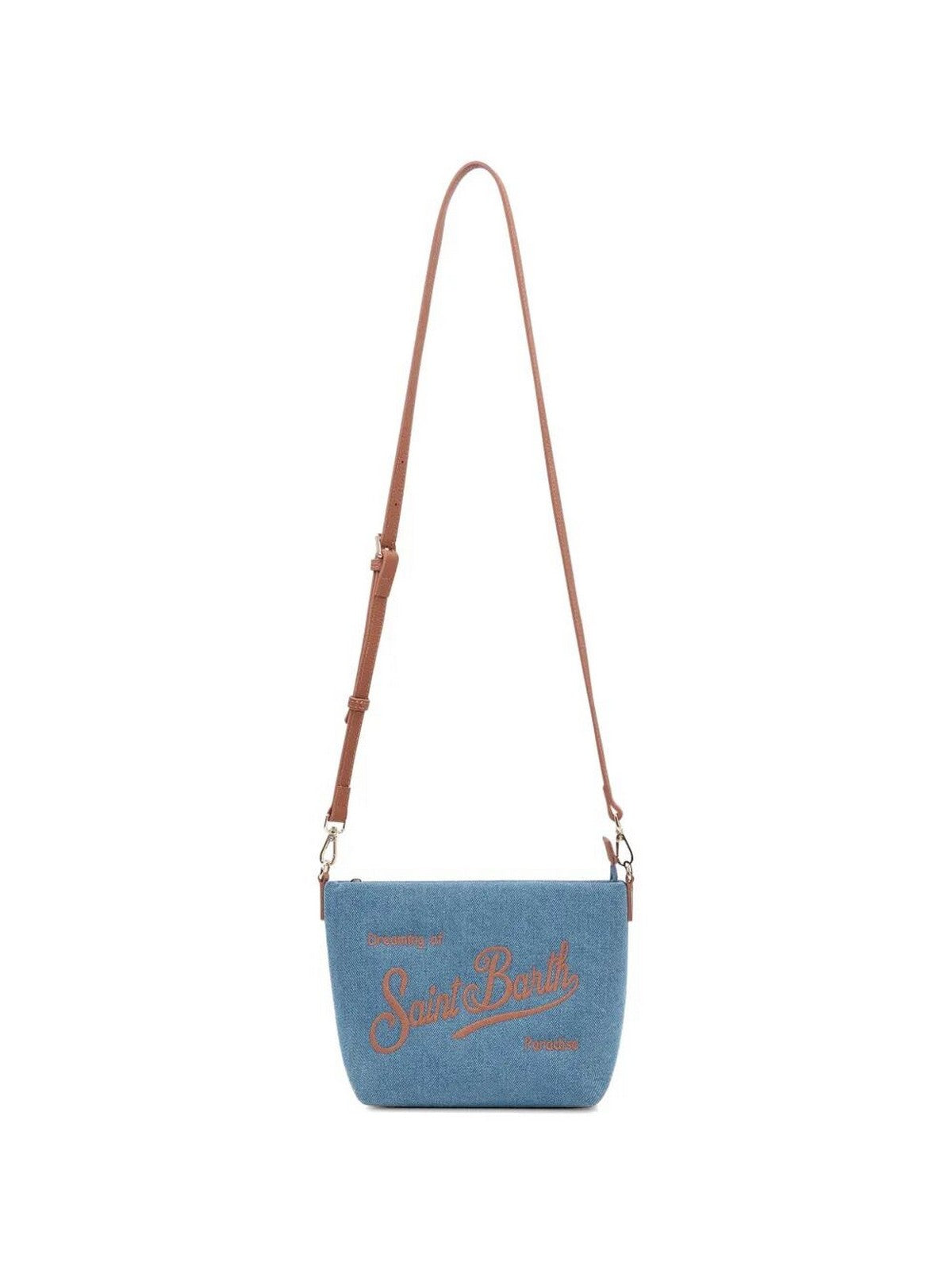 MC2 SAINT BARTH Borsa Donna  ALINE BAG 01515L DENIM GRAIN LEATHER 19 EMB
