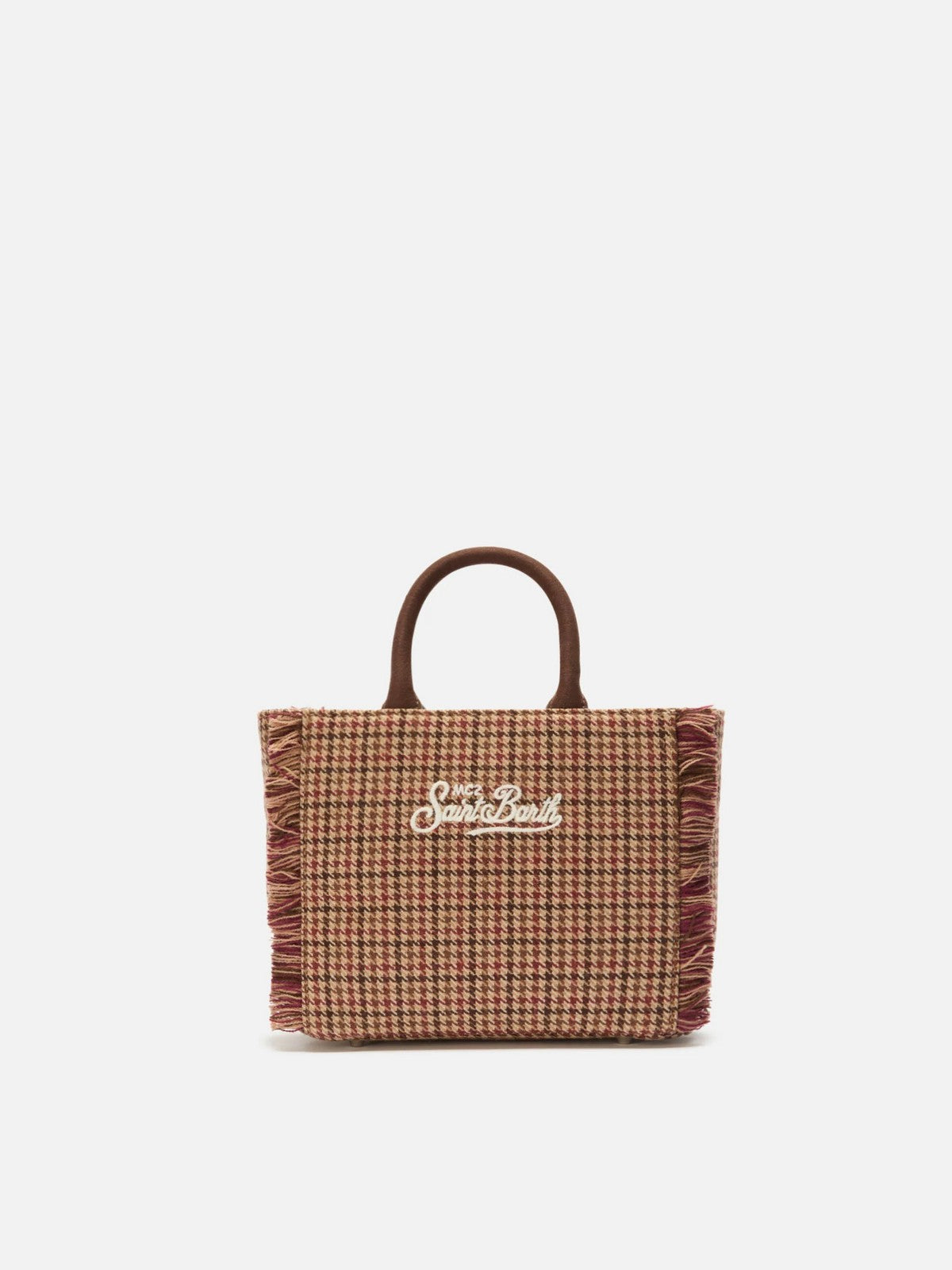 MC2 SAINT BARTH Borsa Donna  VANITY MINI WOOL 00282I PIED DE POULE SOFT 45 EMB