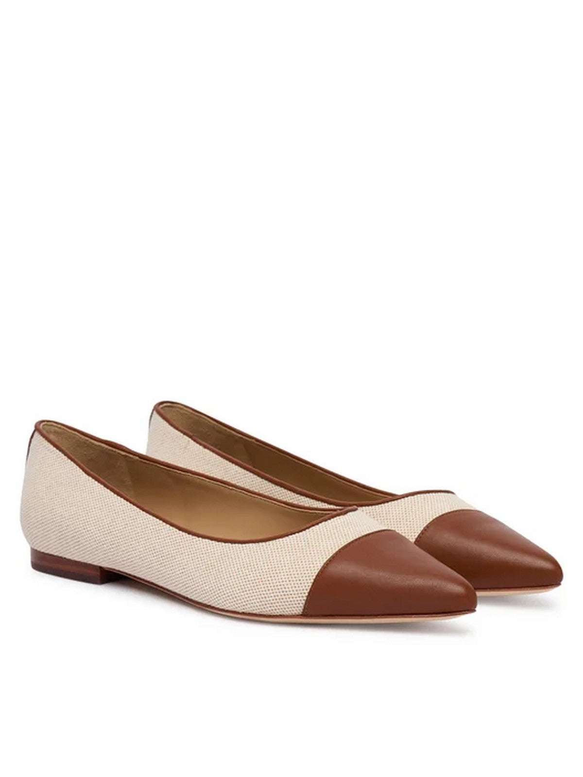 LAUREN RALPH LAUREN Ballerina Donna  802P10530 003 NTRL/BUFF/LAUREN TAN gioboutiqueweb