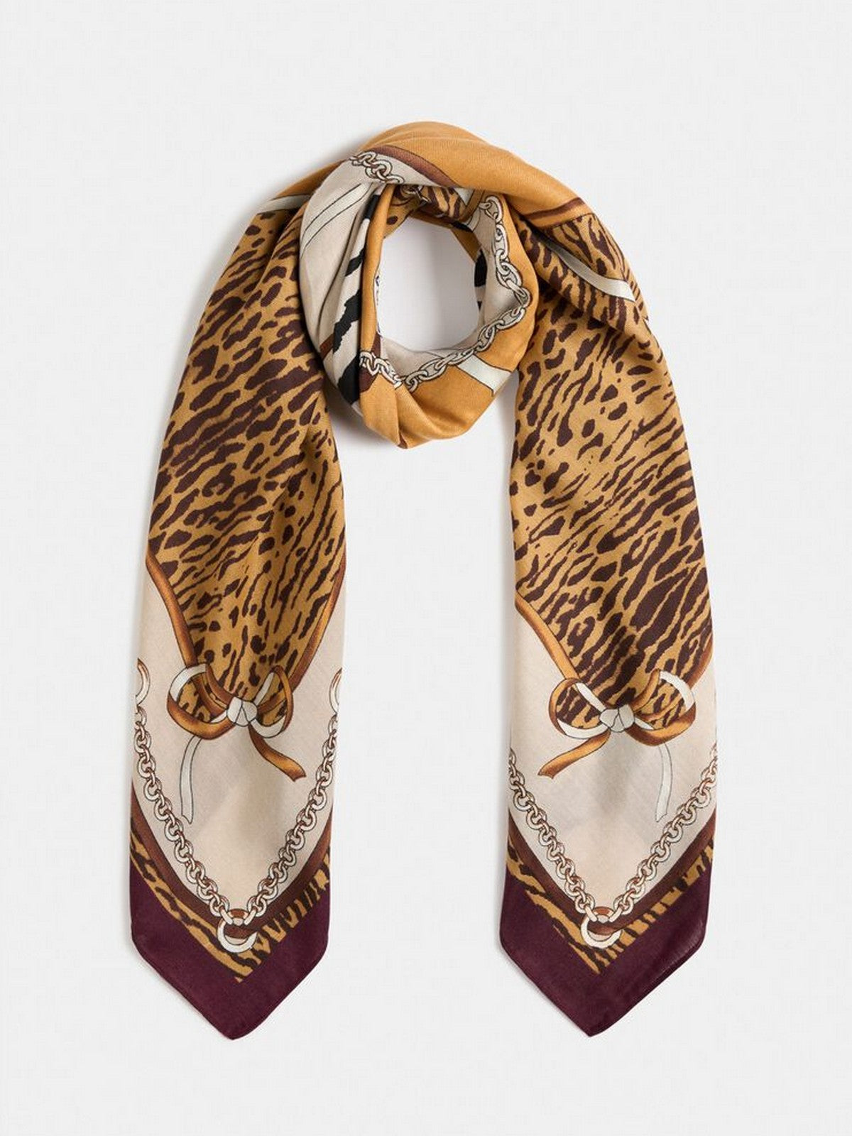 LIU JO SOFT Foulard Donna  2F5083T0300 00005 NATURALE gioboutiqueweb