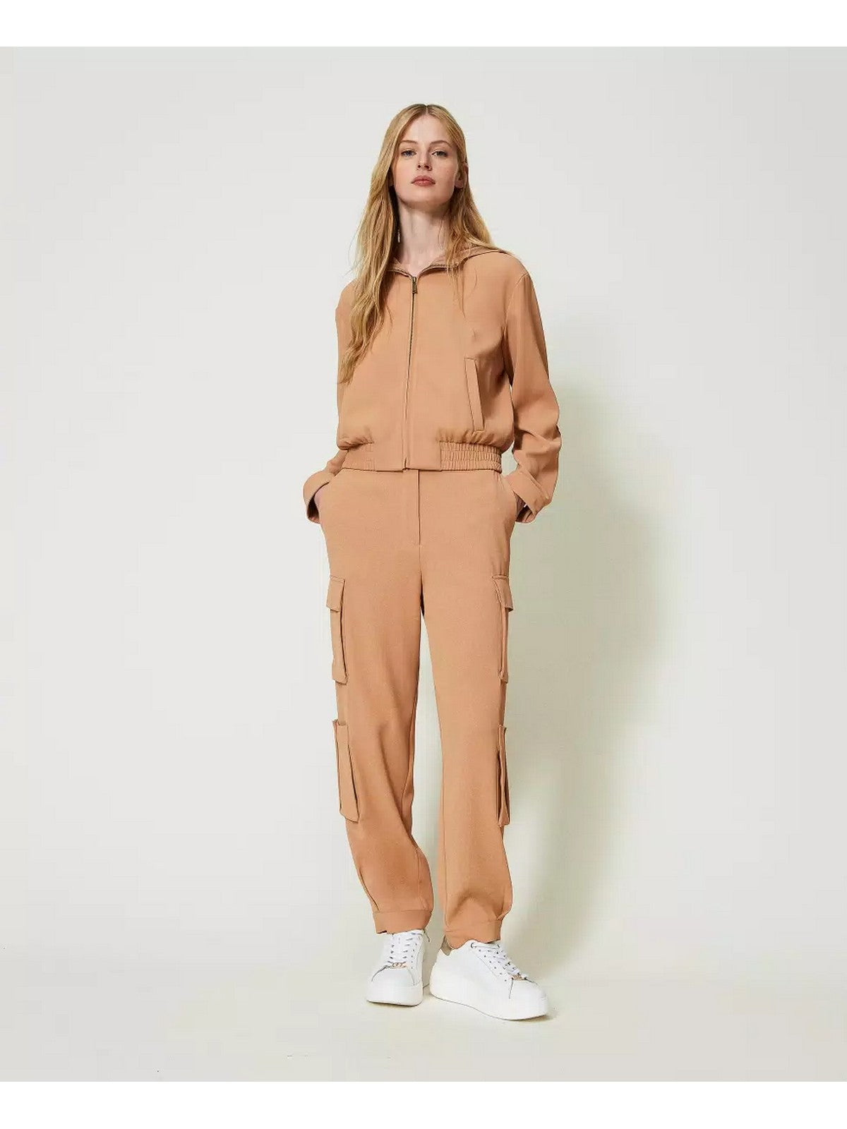 TWINSET Pantalone Donna  241TP2243 10282 Marrone gioboutiqueweb