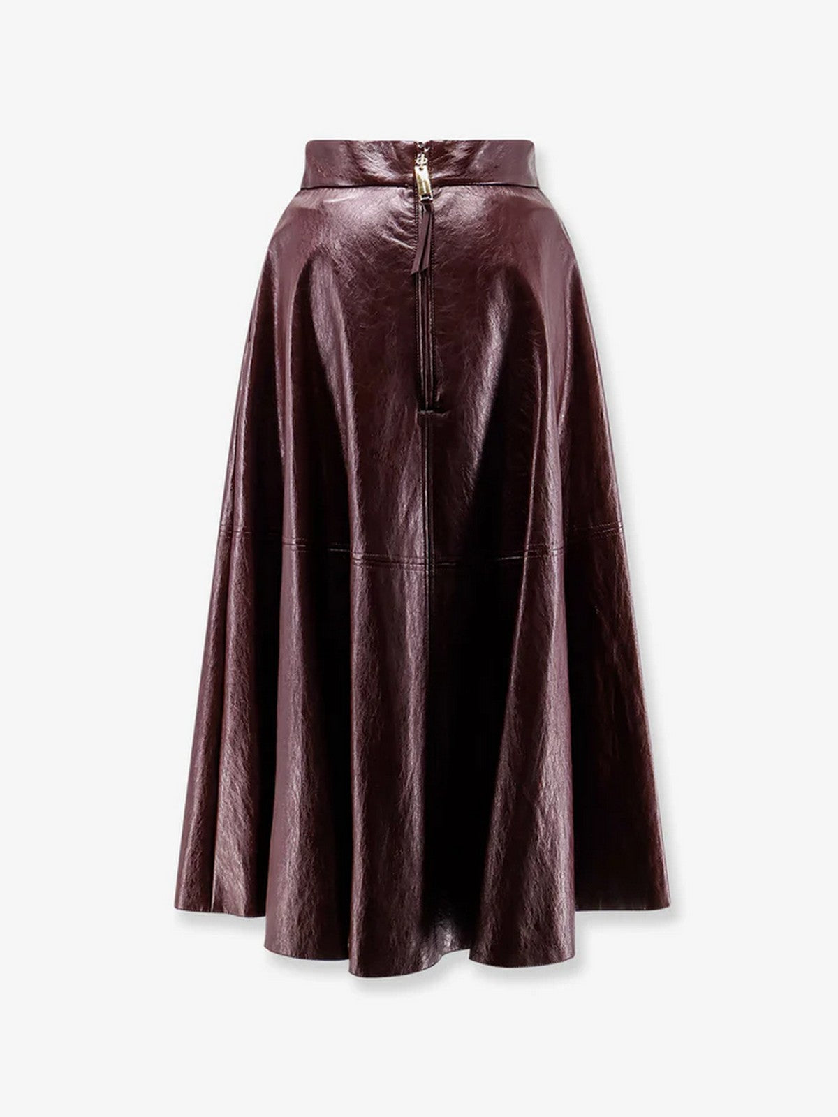 ELISABETTA FRANCHI Gonna Donna  GO13656E2 EA4 MERLOT gioboutiqueweb