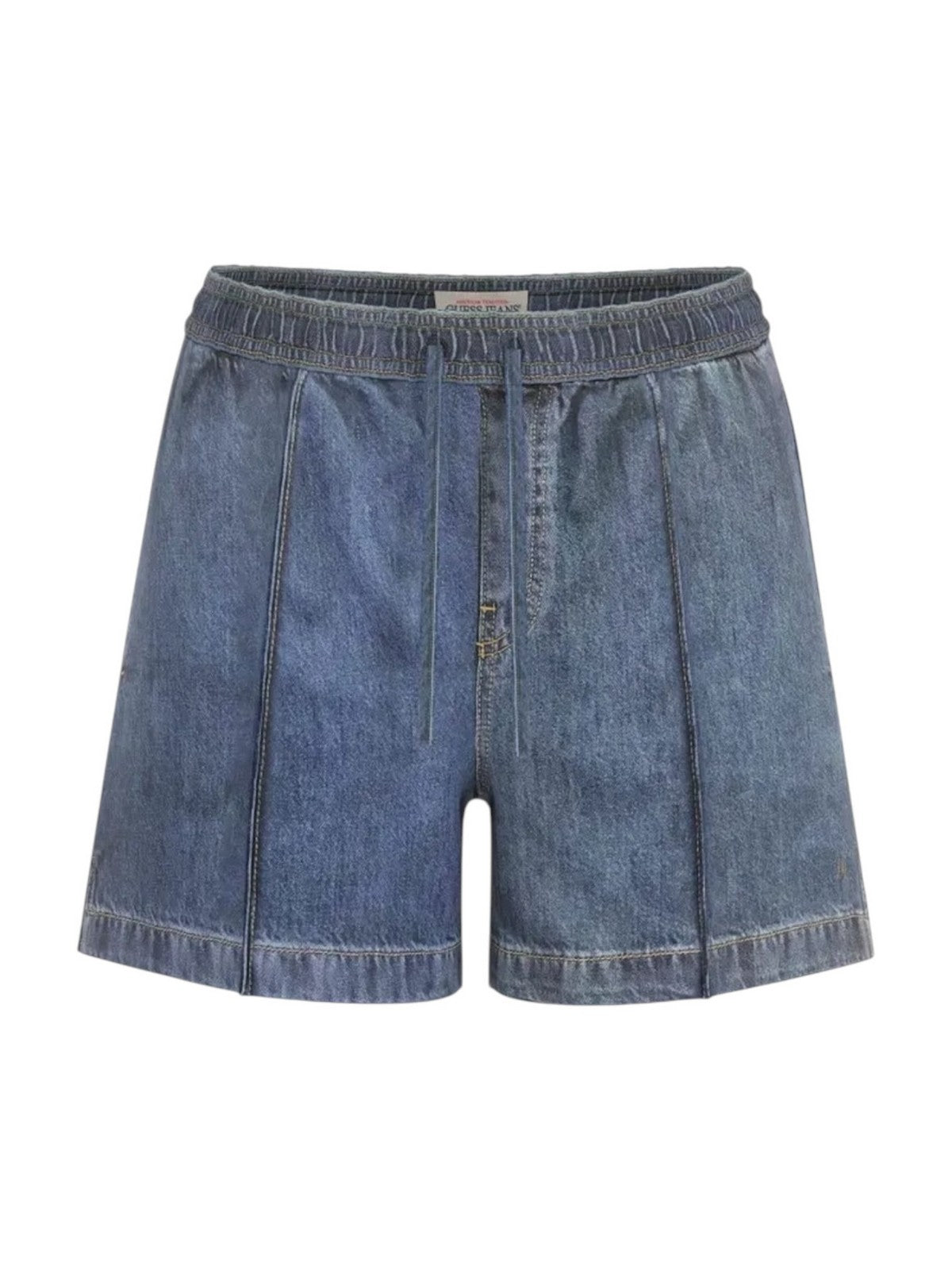 GUESS Pantalocino Donna GJ DRAWSTRING SHORT W6GD53 D7901 GNTM GJ TINTED VINTAGE MI gioboutiqueweb