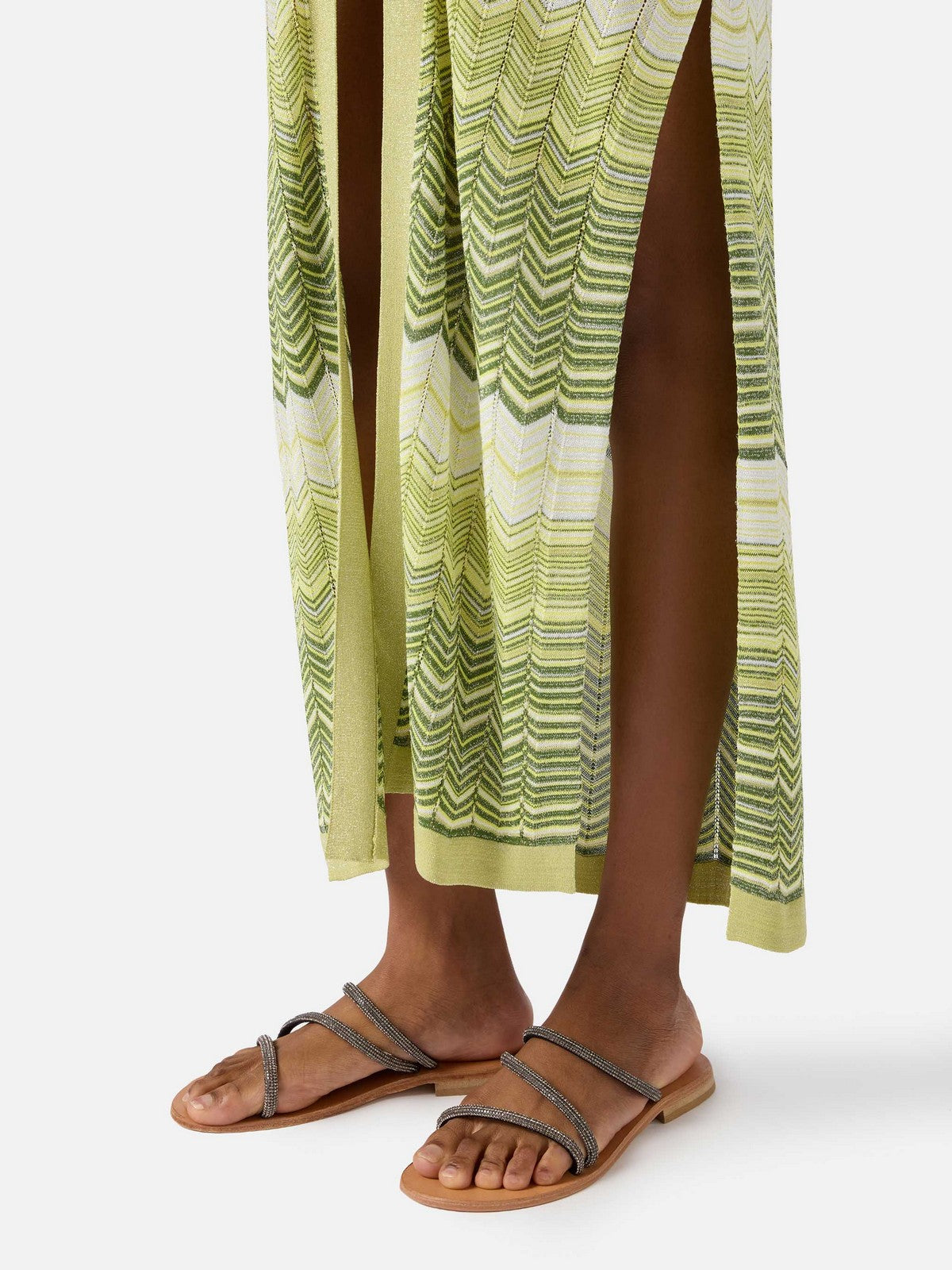 MC2 SAINT BARTH Cardigan Donna  TONIA 08303L SEA WAVE LUREX 55L gioboutiqueweb