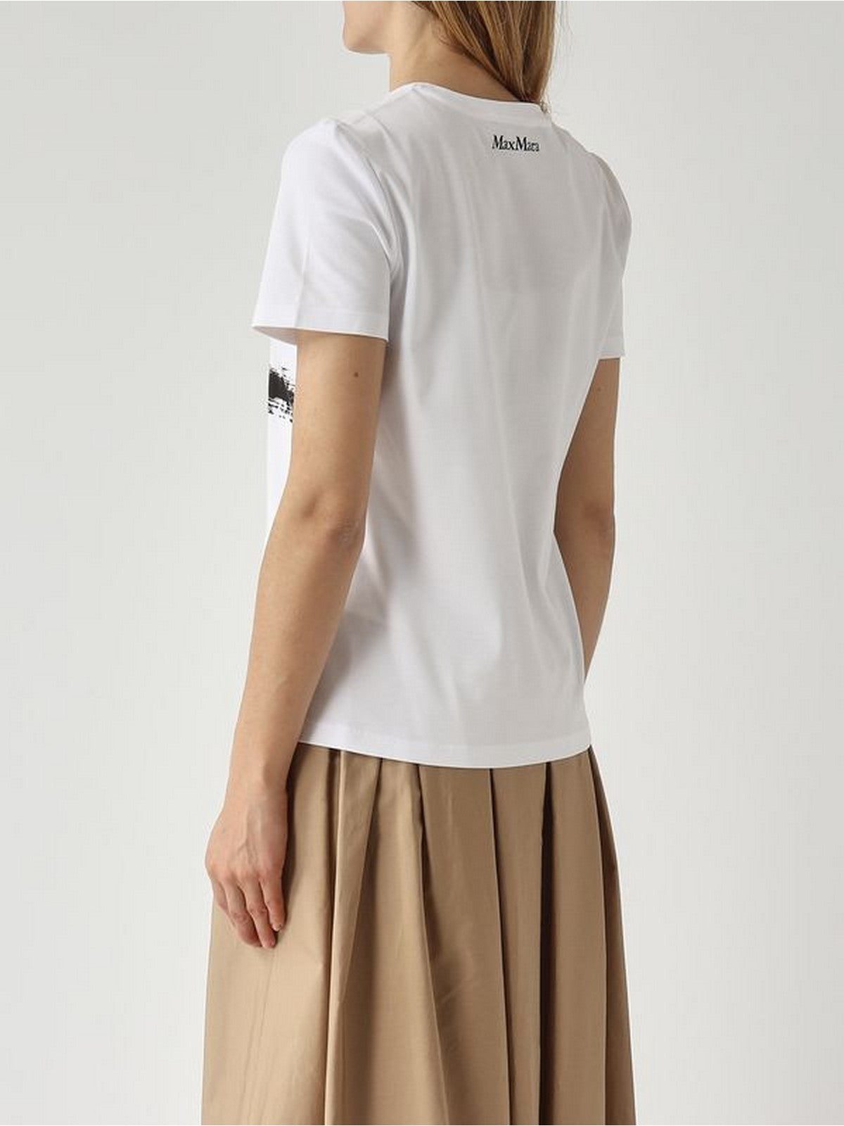 MAX MARA STUDIO T-shirt Donna MSTPIACERE 2616971012600 003 BIANCO OTTICO