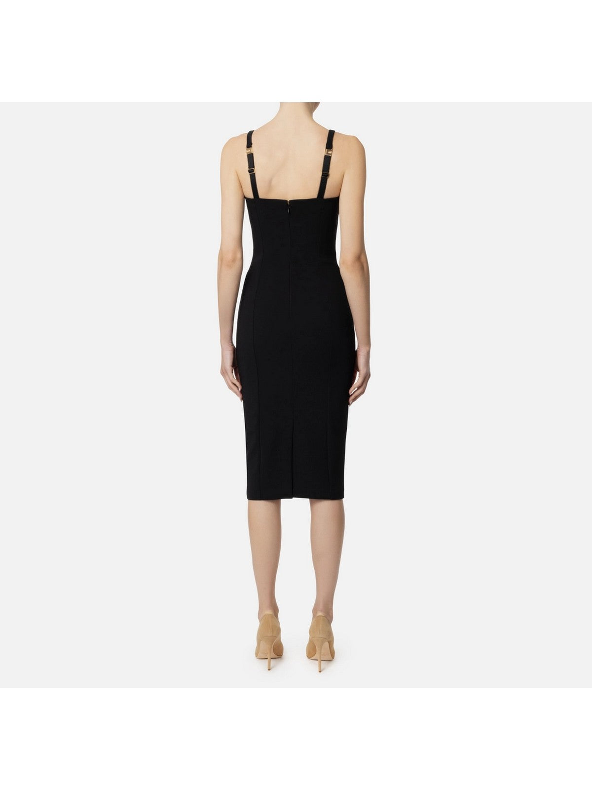 ELISABETTA FRANCHI Abito Donna  AB71146E2 110 Nero gioboutiqueweb