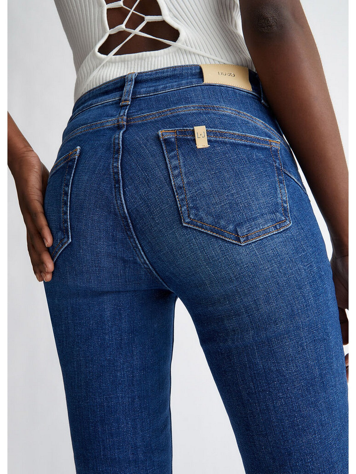 LIU JO BLUE DENIM Jeans Donna  UA4039DS829 77505 Blu gioboutiqueweb