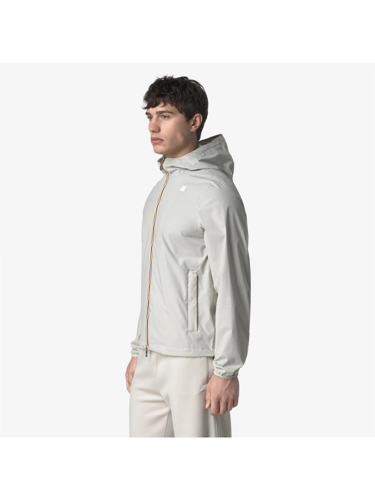 K-WAY Giubbino Uomo Jack  Stretch Nylon Jersey K3123UW 634 BEIGE LT
