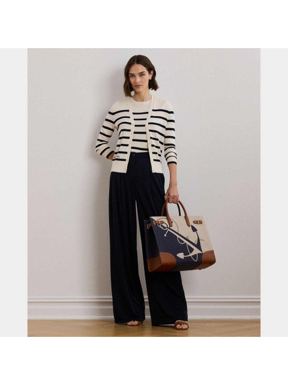 LAUREN RALPH LAUREN Cardigan Donna DENZEL 200957476 002 Beige gioboutiqueweb