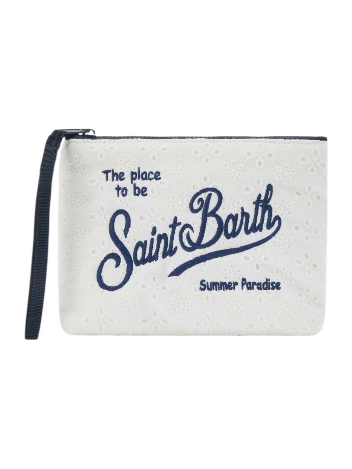 MC2 SAINT BARTH Pochette Donna  ALINE SANGALLO 00238L COTTON MINI FLOWERS EMBRY 01 EMB