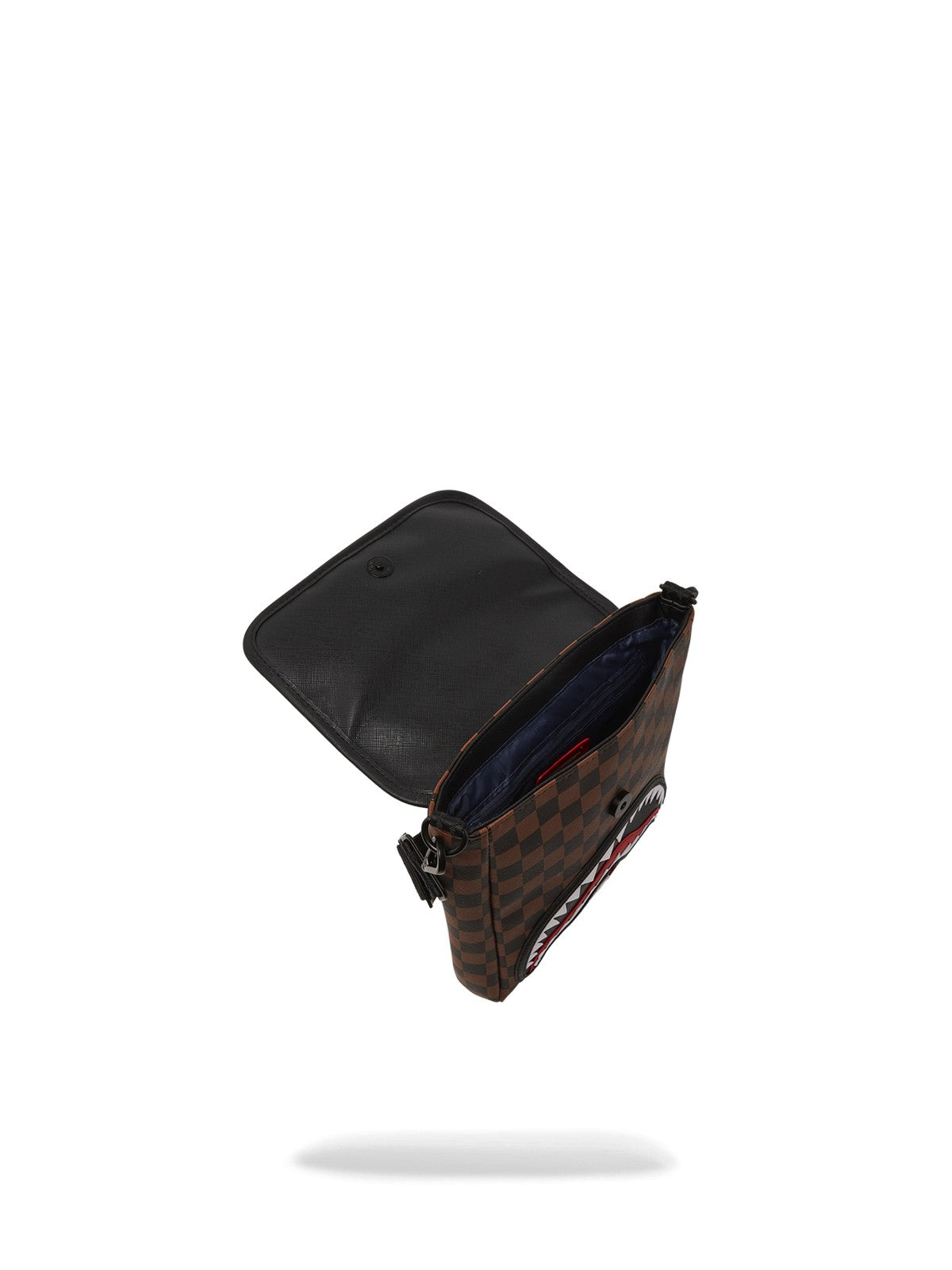 SPRAYGROUND Tracolla Uomo MACHINE FRANCAISE MESSENGER SLING 910B7489NSZ Marrone gioboutiqueweb