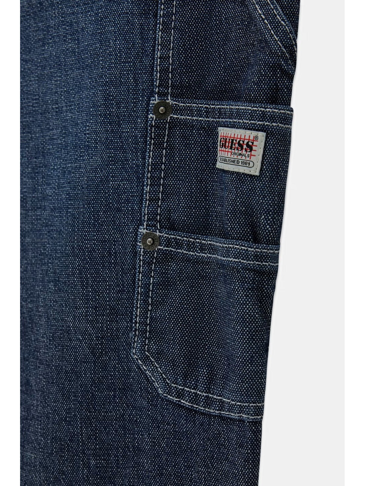 GUESS Jeans X GO PANEL CARPENTER DETAIL M6RA0W D6681 GMEC GO INDIGO MEDIUM CAN
