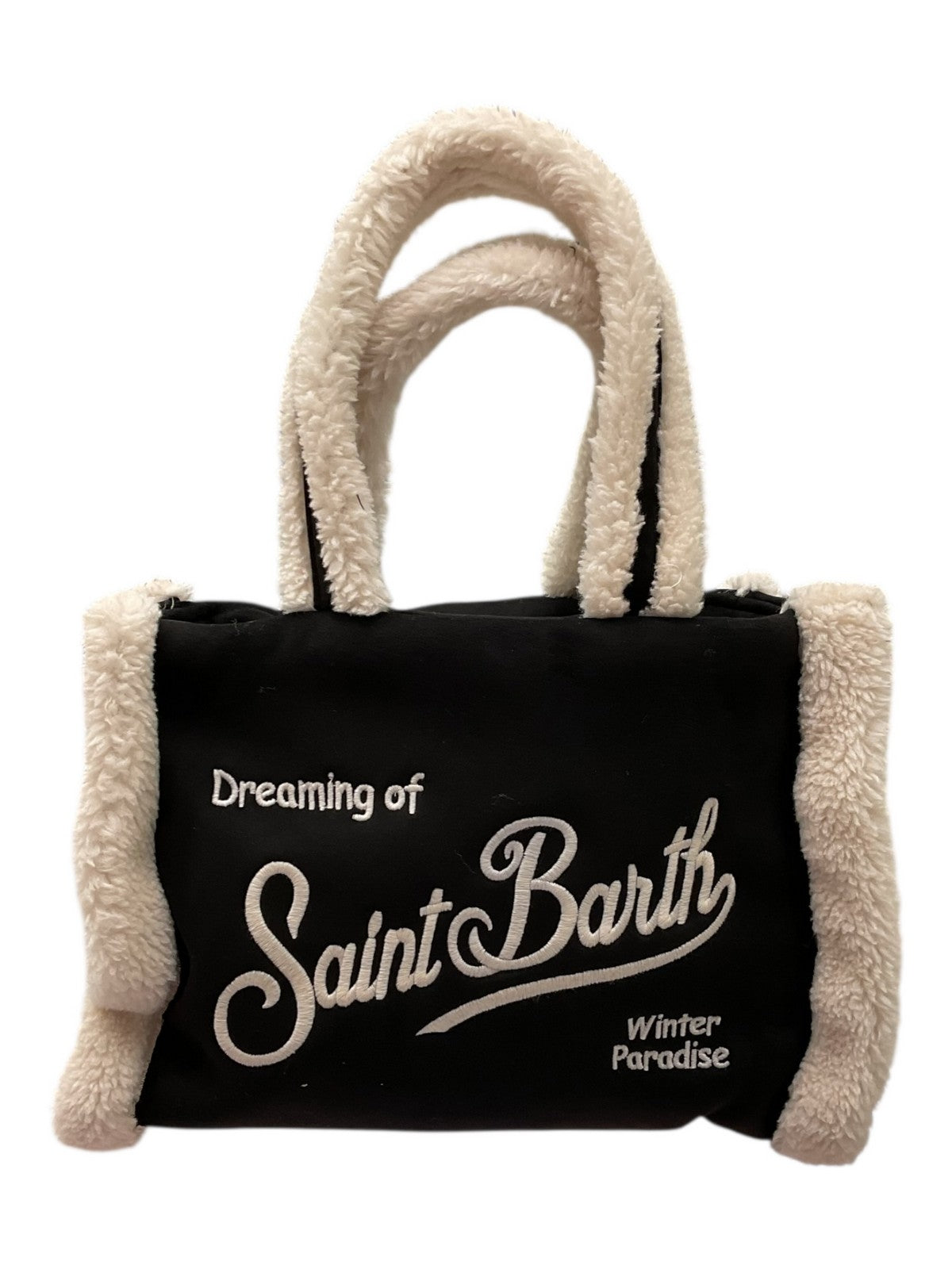 MC2 SAINT BARTH Borsa Donna  COLETTE SHEARLING 01323I 0010 EMB gioboutiqueweb