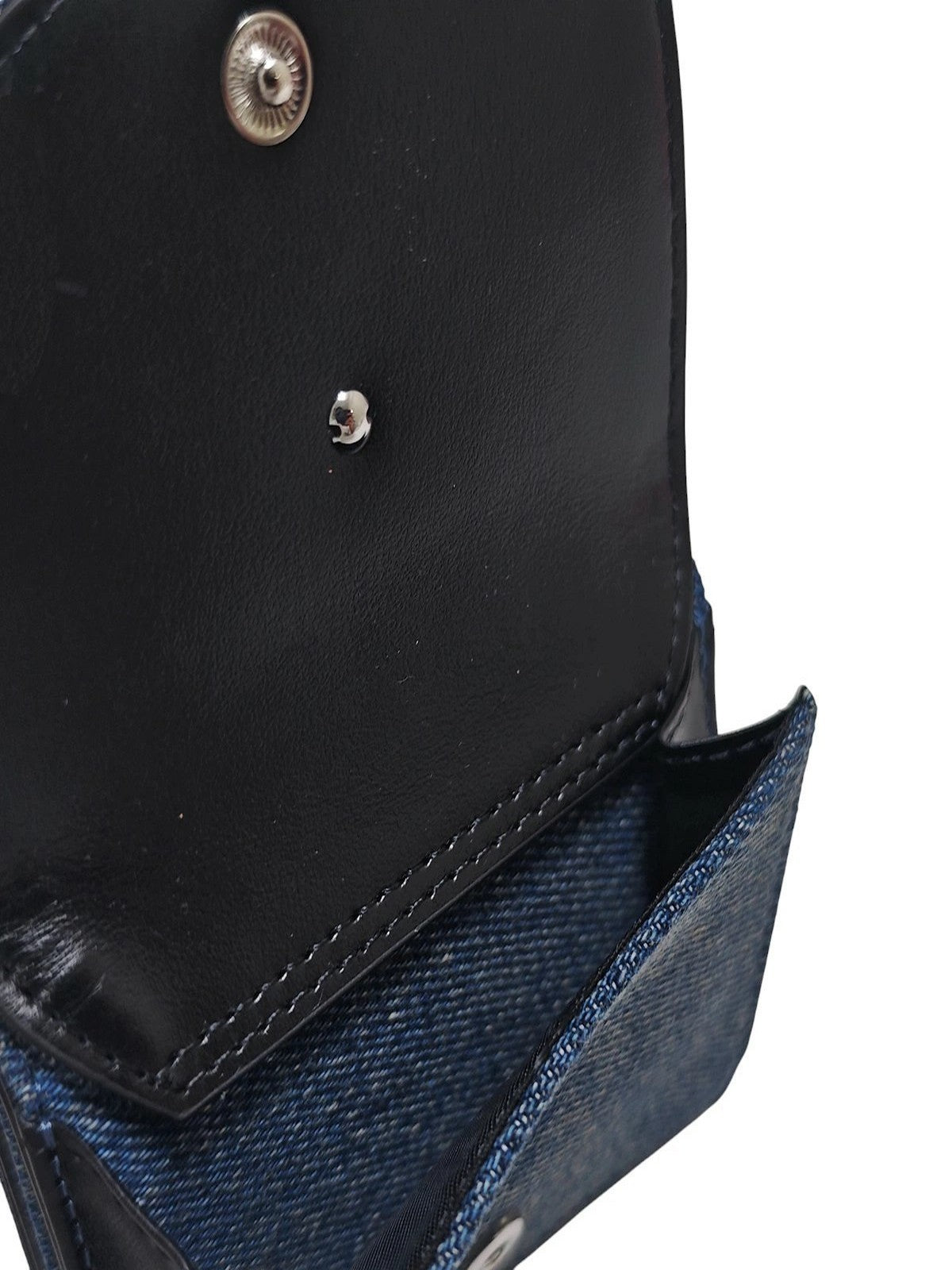 Portfel damski DIESEL 1DR 1DR TRI FOLD COIN XS II WALLET X09887 P1730 H8457 420 - ŚREDNI NIEBIESKI