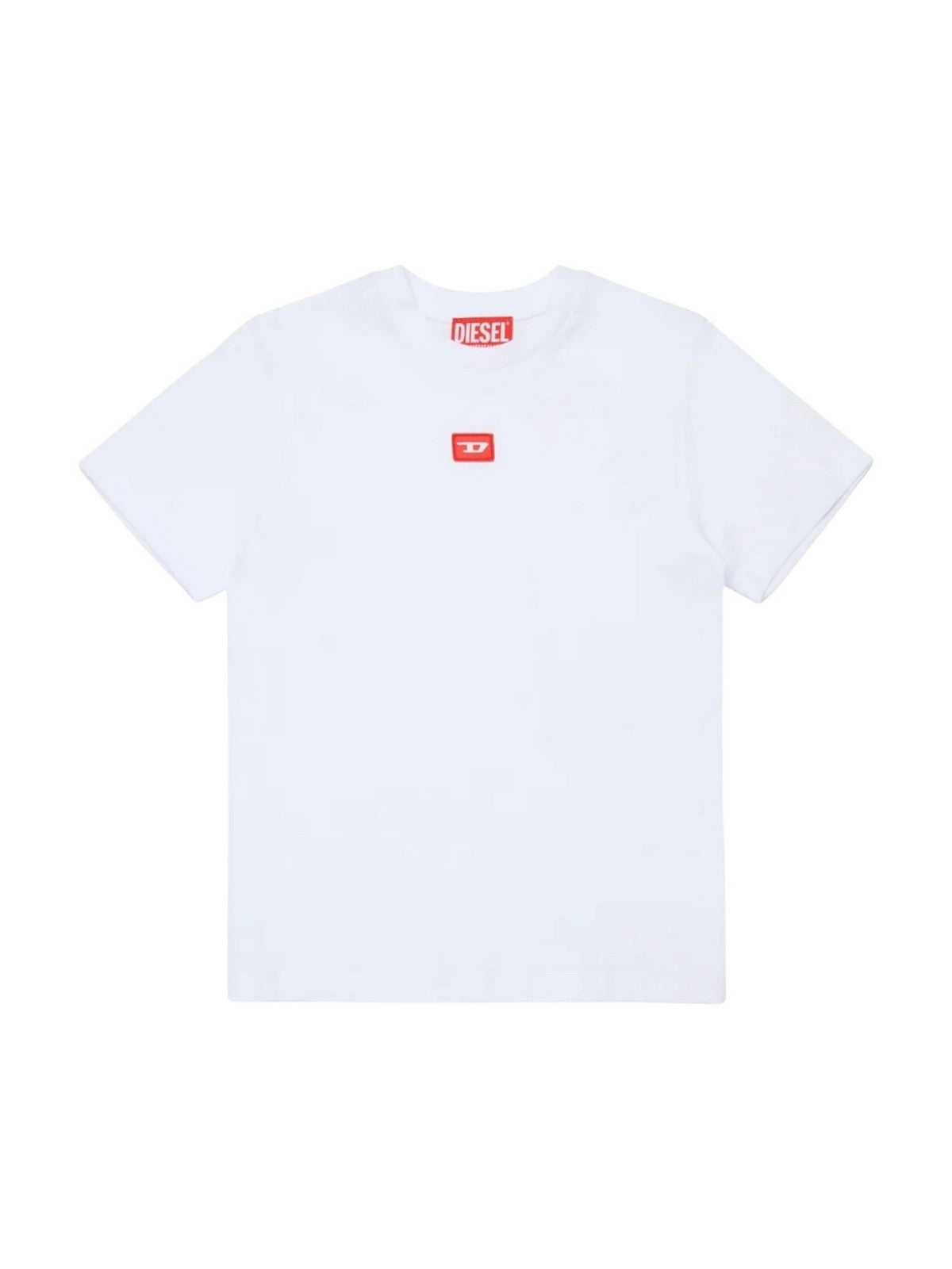 DIESEL T-shirt Bambini e ragazzi  J02501 0GRAI K100 Bianco gioboutiqueweb