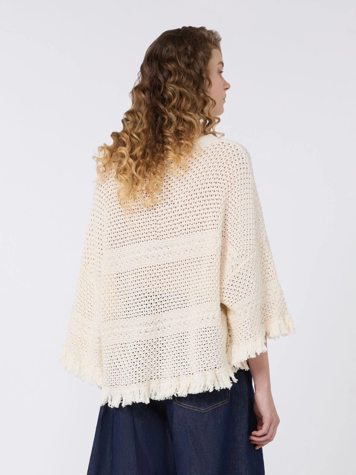 MAX MARA WEEKEND Maglia Donna WKDPALATO 2615361092600 001 ECRU gioboutiqueweb