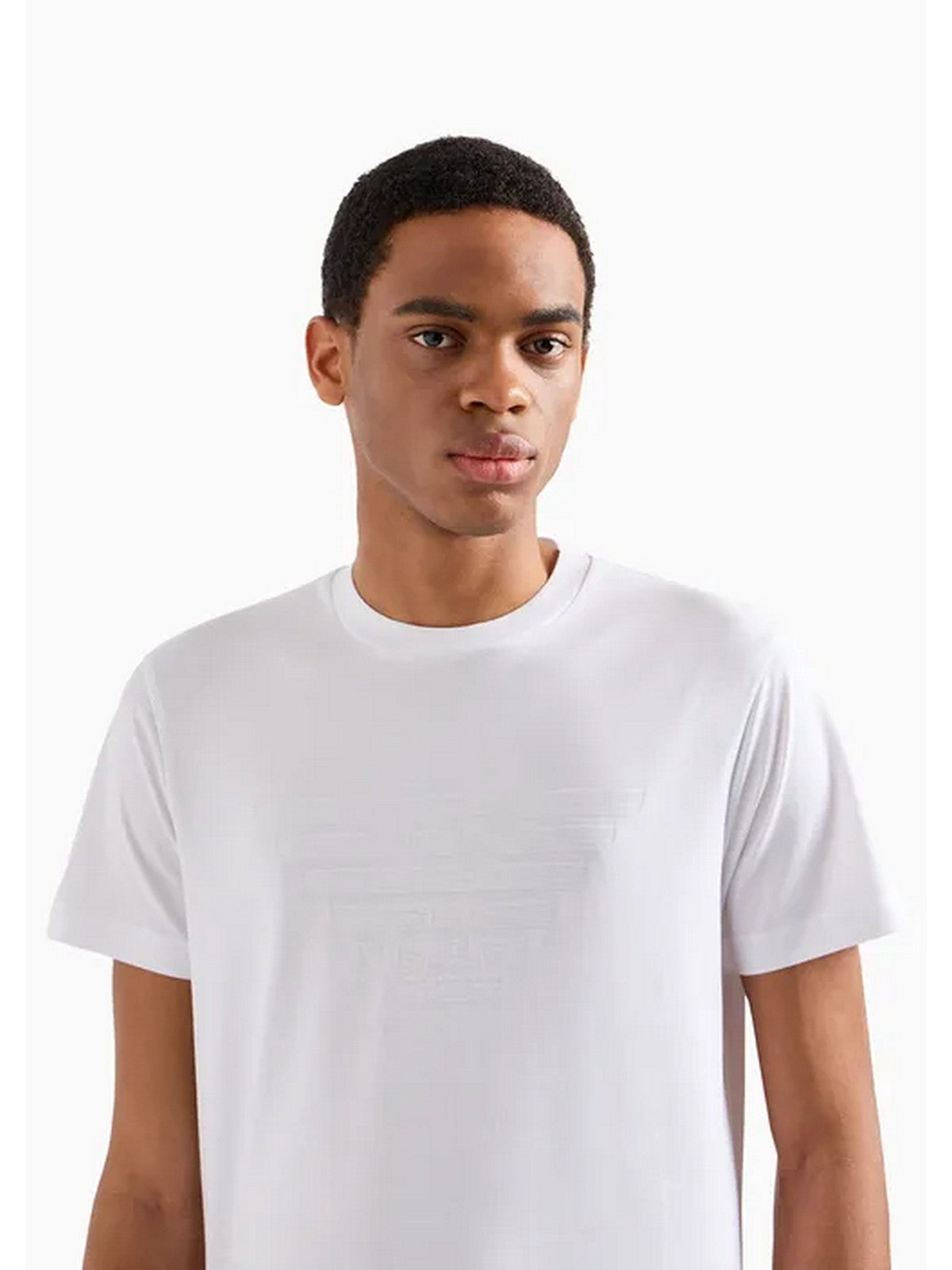 EMPORIO ARMANI T-Shirt e Polo Uomo  8N1TD2 1JGYZ 0147 Bianco gioboutiqueweb