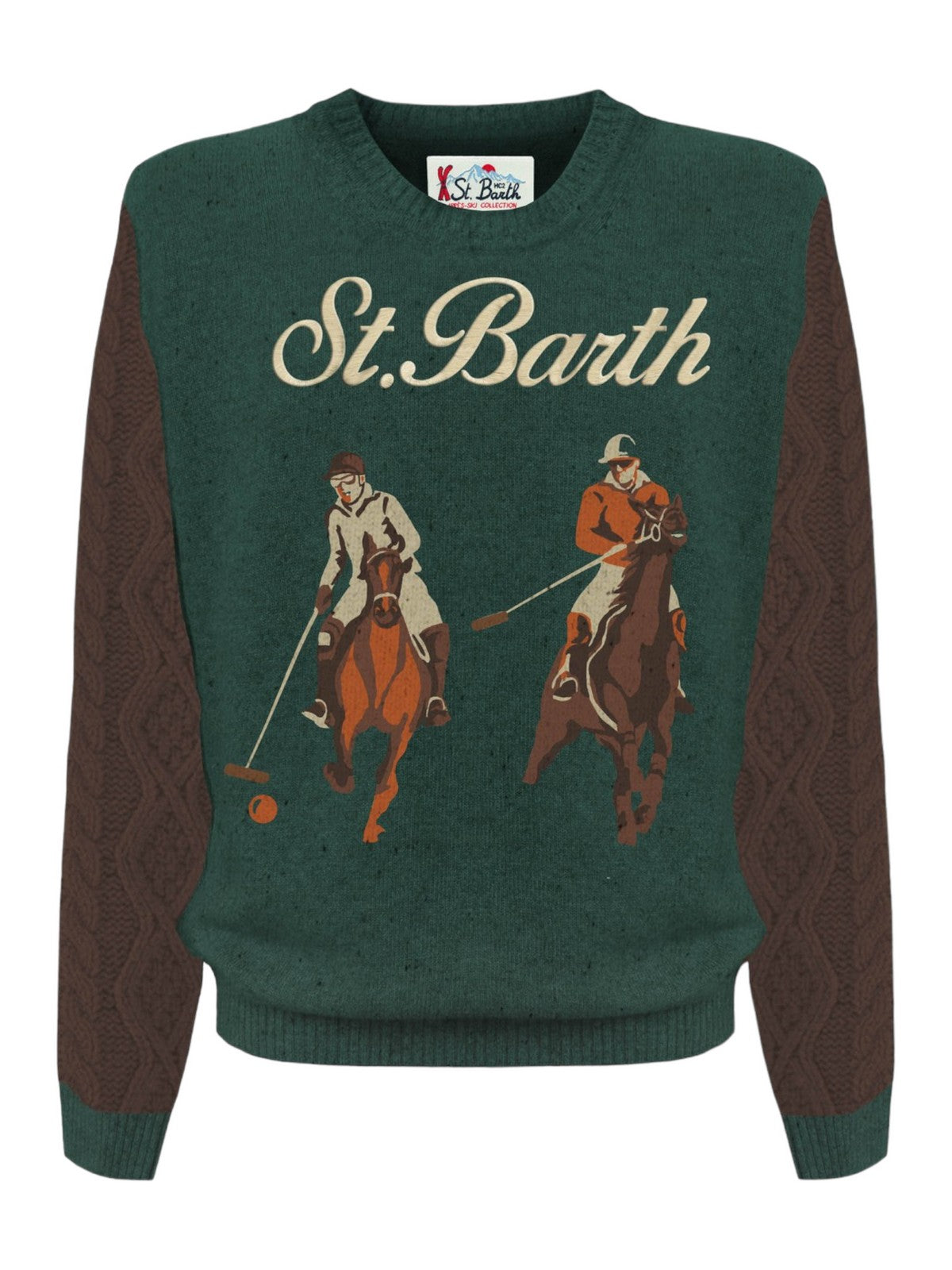 MC2 SAINT BARTH Maglione Uomo  HERON 10838E Verde