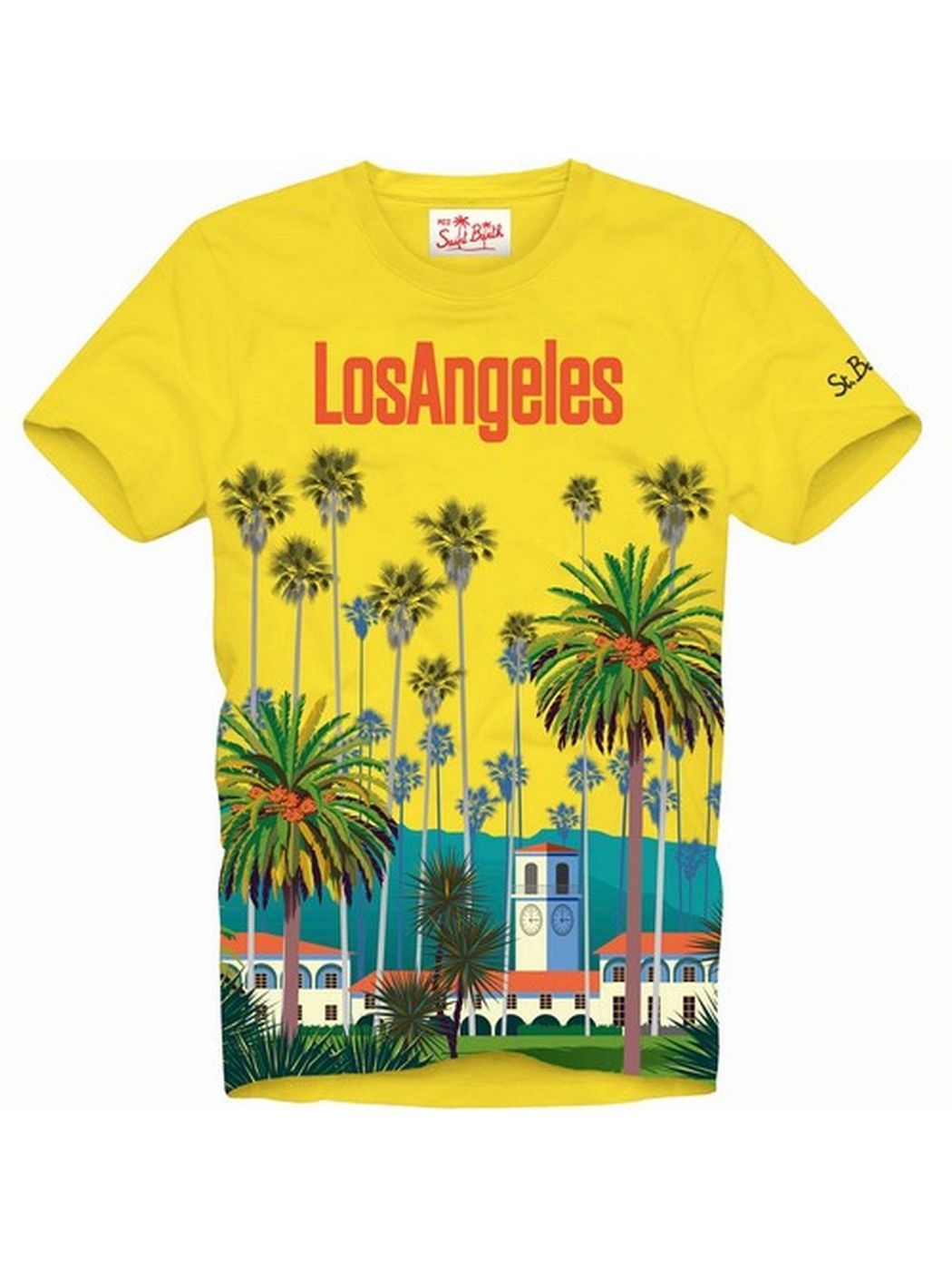 MC2 SAINT BARTH T-Shirt e Polo Uomo  TSHIRT MAN 00907B Giallo gioboutiqueweb
