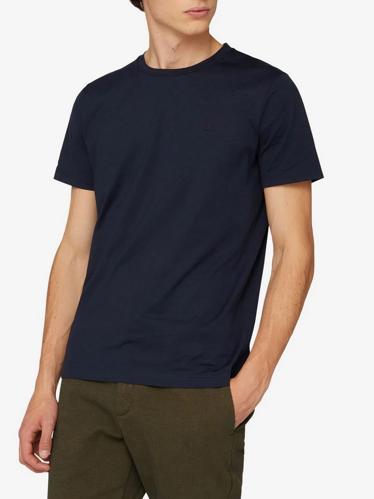 DONDUP T-Shirt e Polo Uomo  US198 JF0271U ZL4 890 Blu gioboutiqueweb