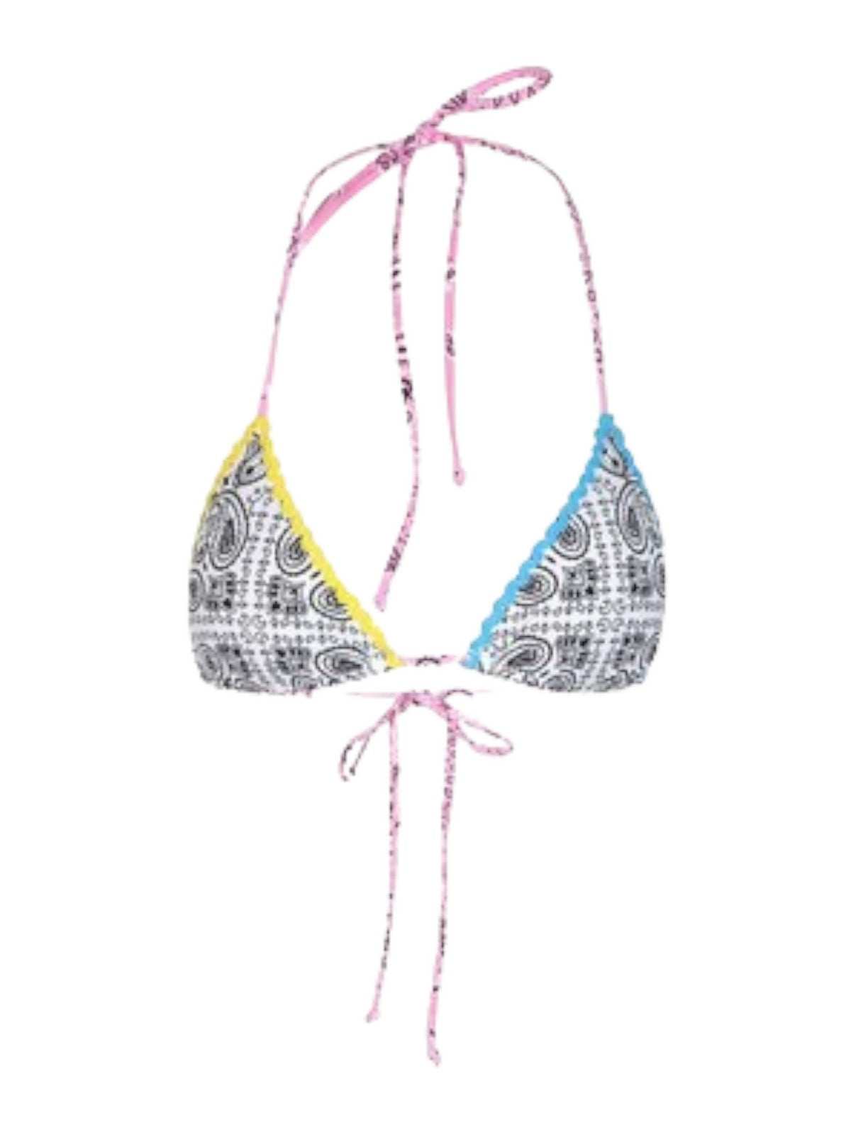 MC2 SAINT BARTH Costume da bagno Donna Triangolo LEAH 03012B Bianco gioboutiqueweb