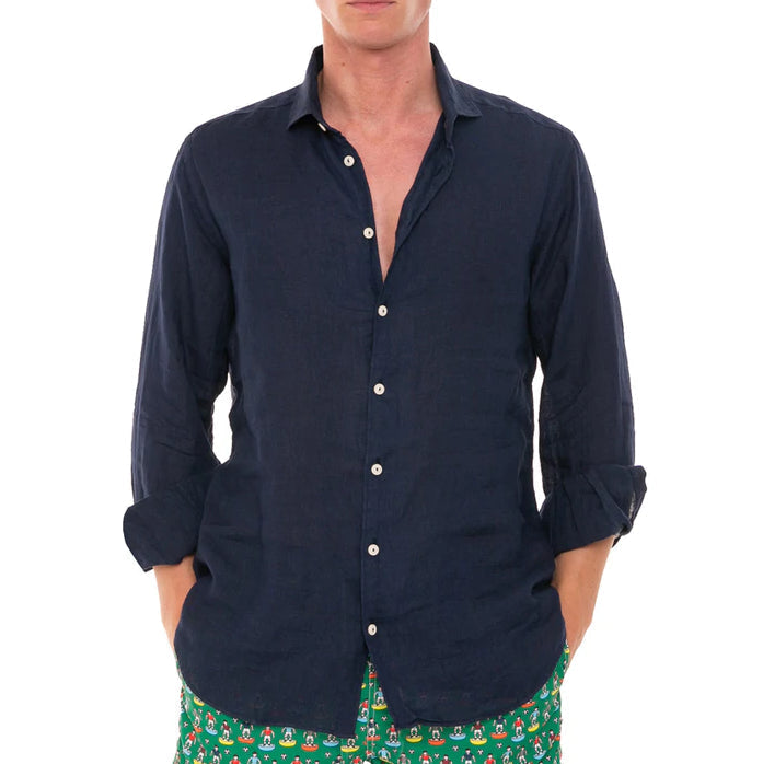 MC2 SAINT BARTH Camicia Uomo  PAMPLONA Blu gioboutiqueweb