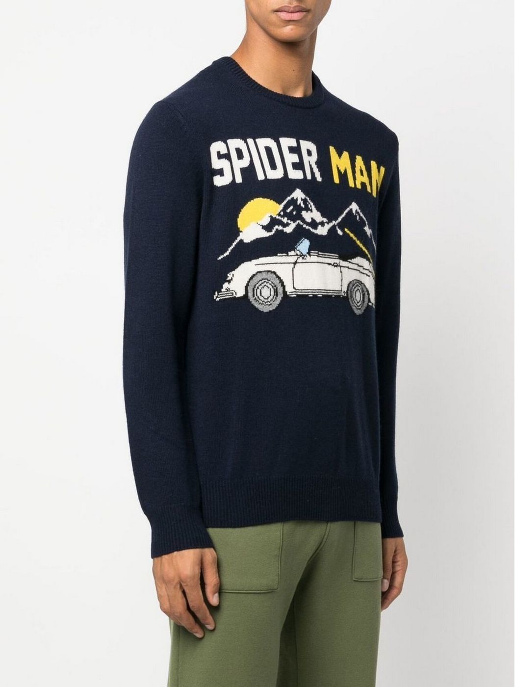 MC2 SAINT BARTH SWEATER Men Heron 01466C Blue