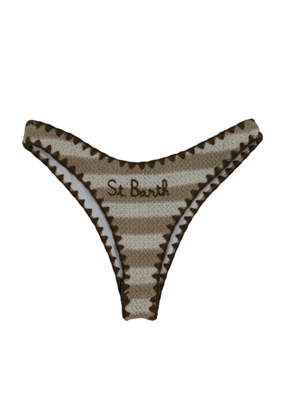 MC2 SAINT BARTH Costume da bagno Donna Slip NAOMI 00265B Bianco gioboutiqueweb