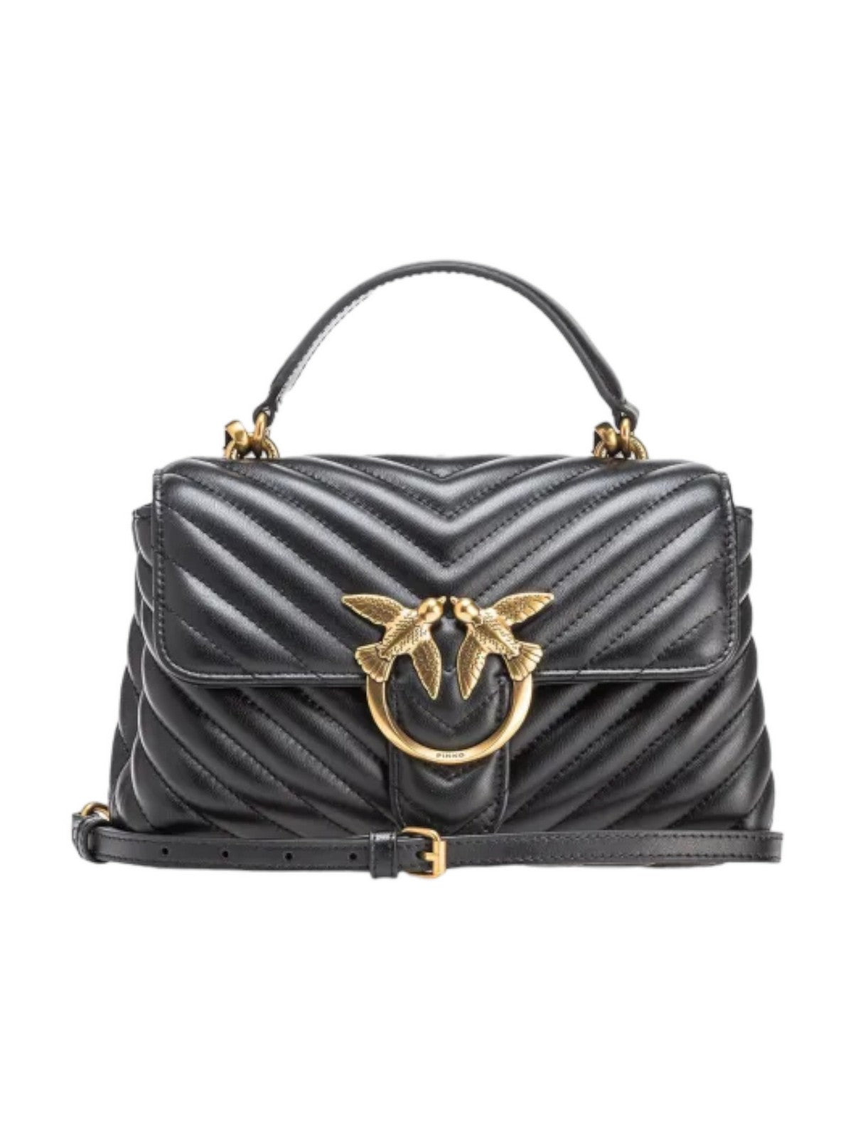 PINKO Borsa Donna Love lady puff 100044-A0GK Z99Q BLACK gioboutiqueweb
