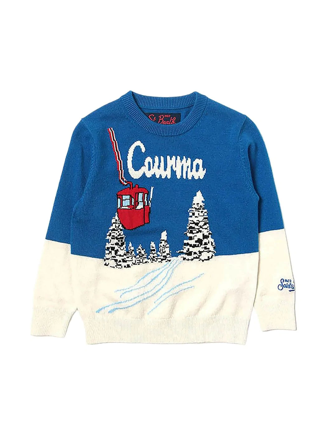 MC2 Saint Barth Maglione Enfants et adolescents Douglas C CUSN17 White