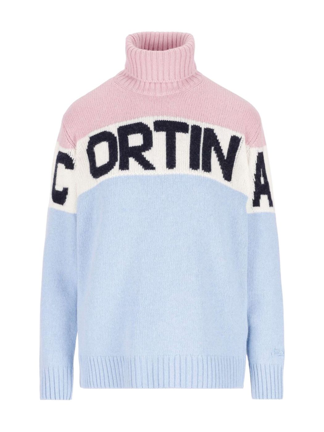 MC2 SAINT BARTH Maglione dolcevita Donna  NEW HUT COSR23 Blu